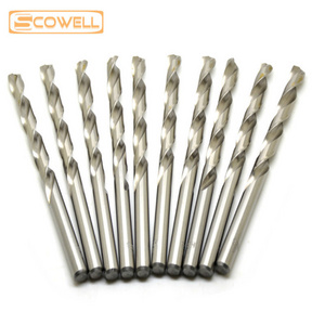 MOQ 10pcs HSS M2 Electrical Twist Drill Bits Jobber Drill Bits DIN338 Fully Ground For Cutting Hard Metal