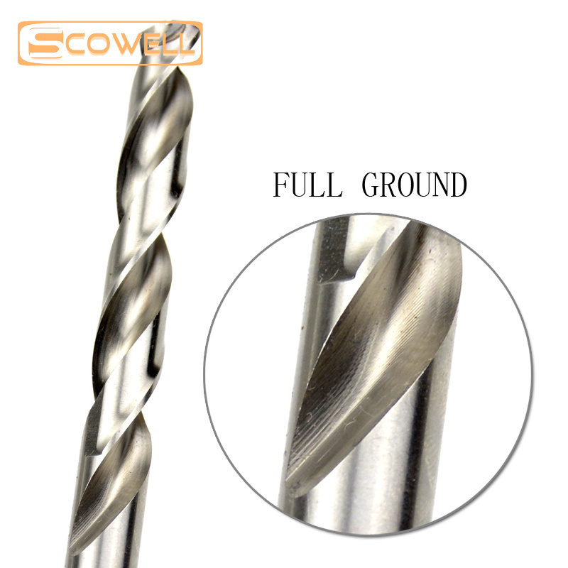 25pcs HSS Drill Bits Kit High Speed Steel 4341 M2 Twist Drill Bit Set Jobber Drills