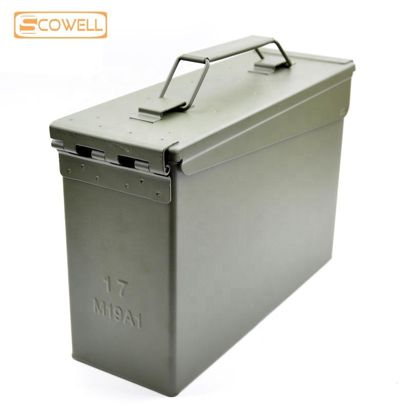 30 Caliber M19A1 ammo can metal bullet box 30 cal ammo case