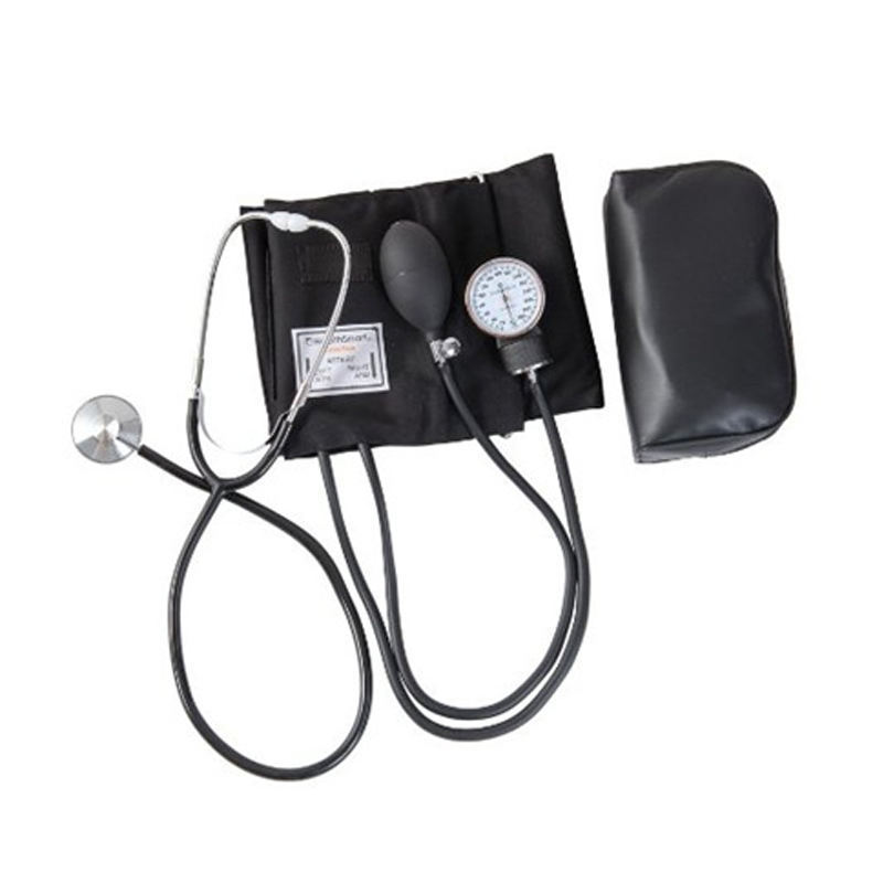 Professional High Quality Single Head Stethoscope Blood Pressure Monitor Manual Aneroid Sphygmomanometer for Health Monitoring