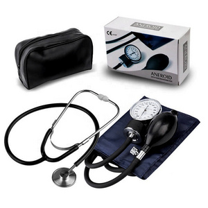 Professional High Quality Single Head Stethoscope Blood Pressure Monitor Manual Aneroid Sphygmomanometer for Health Monitoring