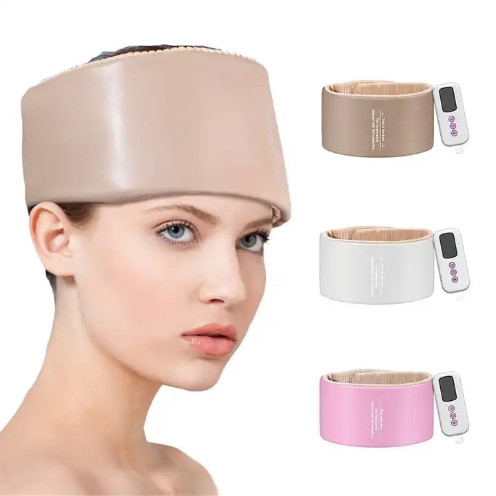 2023 Electric Head Vibration Foldable Design Portable Headache Relief Massage Head Massager