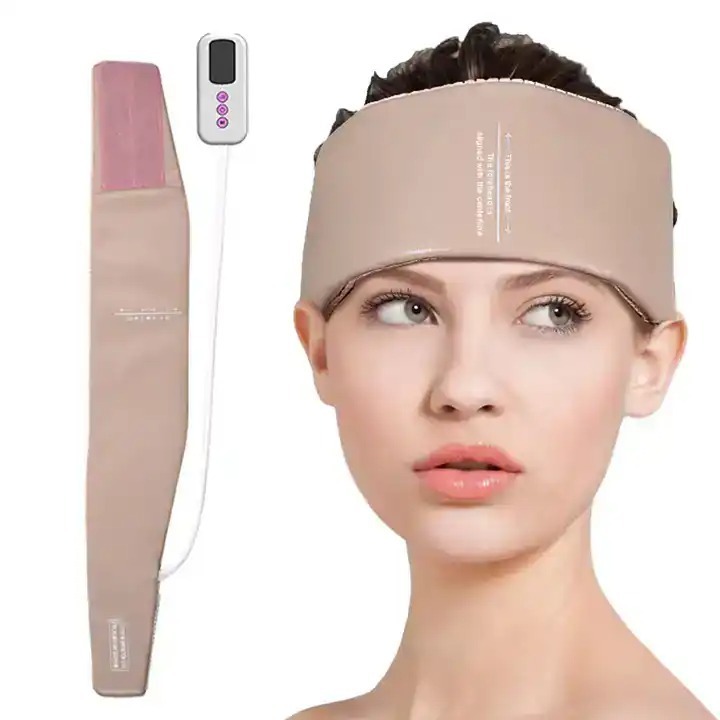 2023 Electric Head Vibration Foldable Design Portable Headache Relief Massage Head Massager