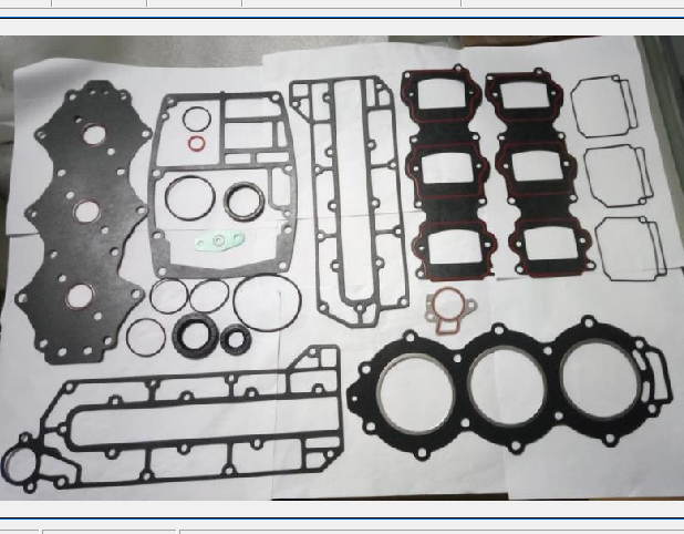 Gasket Set 6H3-W0001-02 for Yamaha Outboard 50 60 70 HP 2 Stroke Cylinder Head