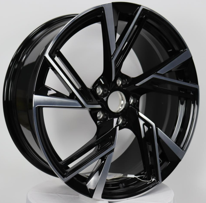 Quality rines de lujo deportivos 15 Alloy Rim Forged Cars Wheels manufacturers 18 22 20 inch Rims 17 5x112 Wheels Black r36s e60