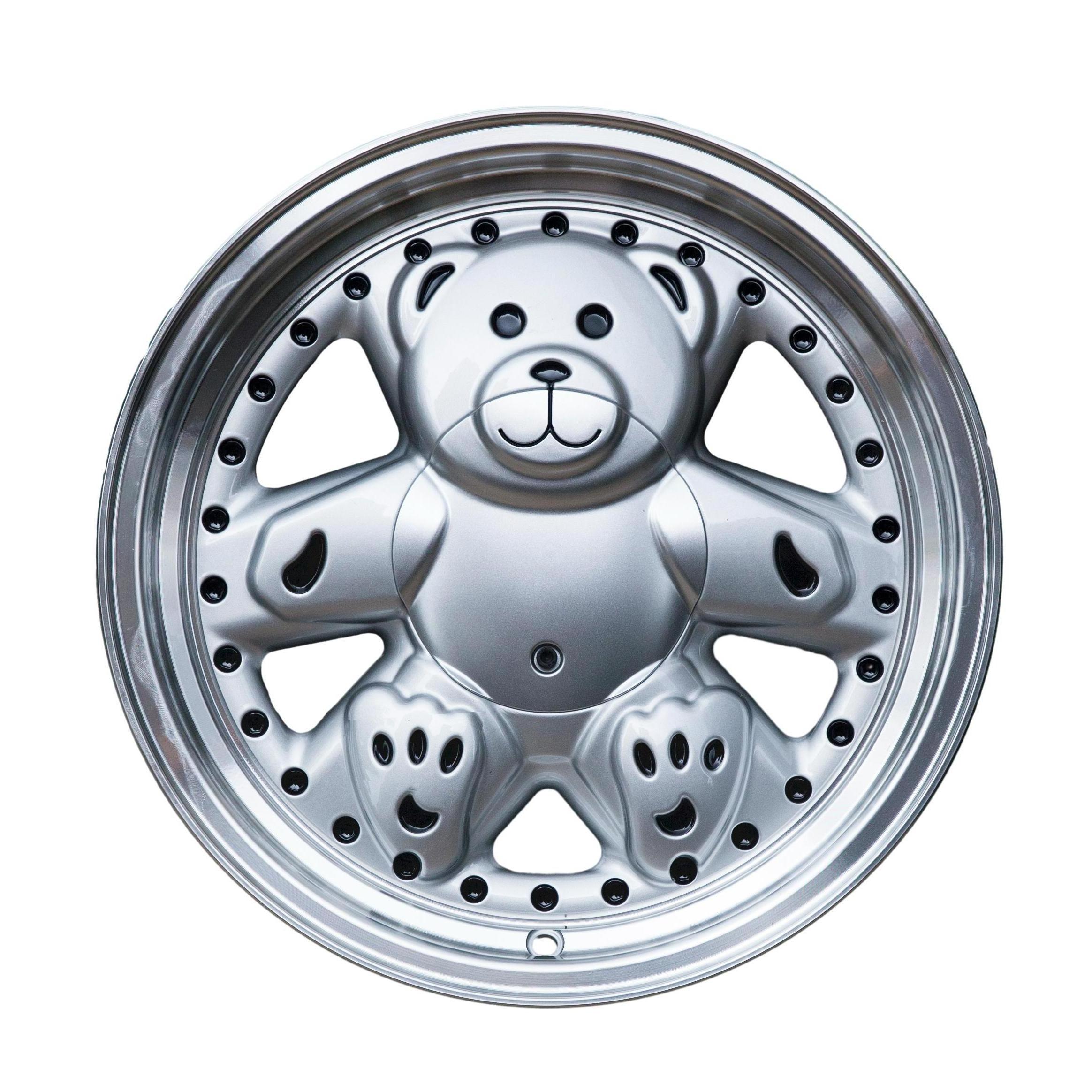 Factory wheel rines para autos de lujo rin 15 teddy bear Other passenger cars parts Alloy rim 4x100 car wheels Rims 15 inch