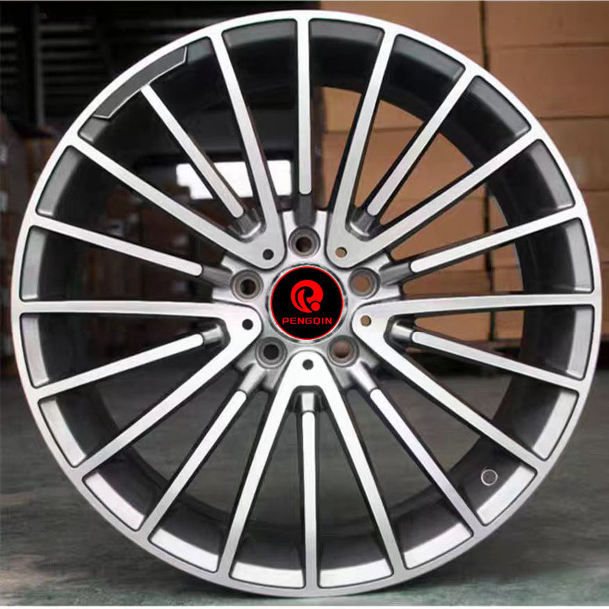 Factory Wholesales Custom Forged Wheels Sport Black Wheels Lug Chrome Gold Spoke Wire  Alloy Wheels 22 Inch