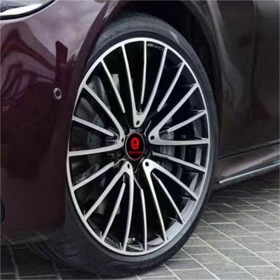 Factory Wholesales Custom Forged Wheels Sport Black Wheels Lug Chrome Gold Spoke Wire  Alloy Wheels 22 Inch