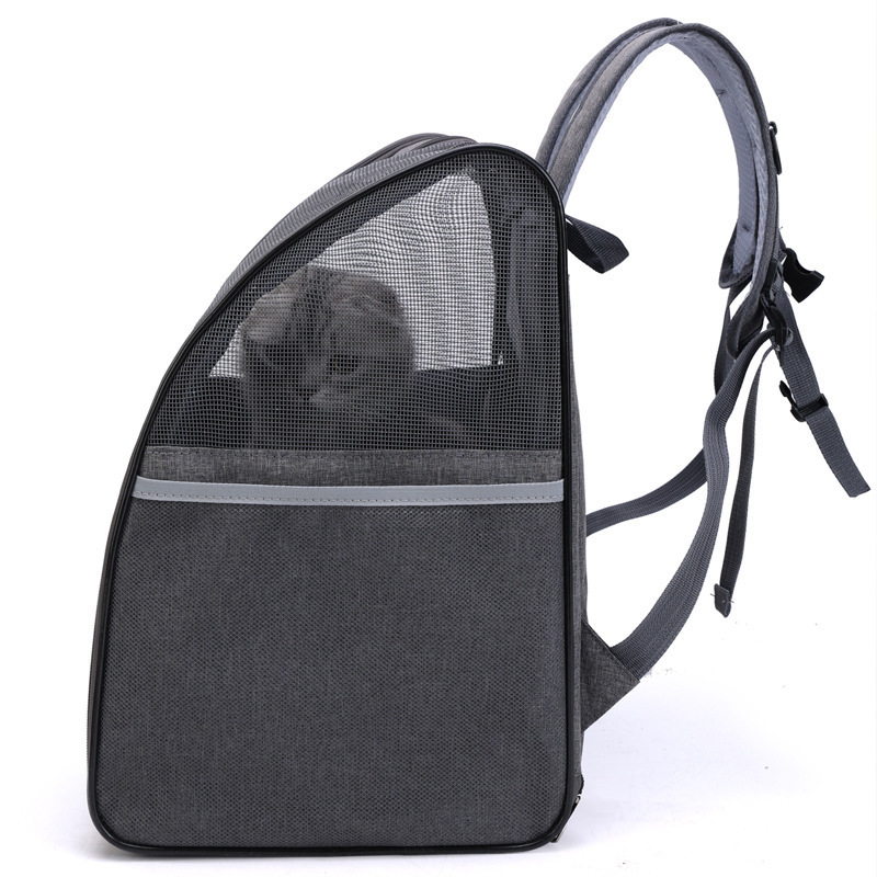 Zipper Backpack Pet Bag for Dogs or Cats Carrier Dog Portable Mesh Cat Carrying Big Outdoor Bubble Transparent