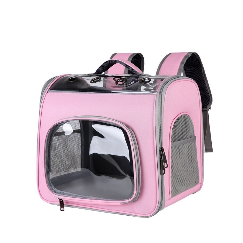 New Foldable Puppy Space Capsule Outside Tote Bag Pet Portable Carrier Big Capacity Cat Travel Backpack Large Double Shoulder