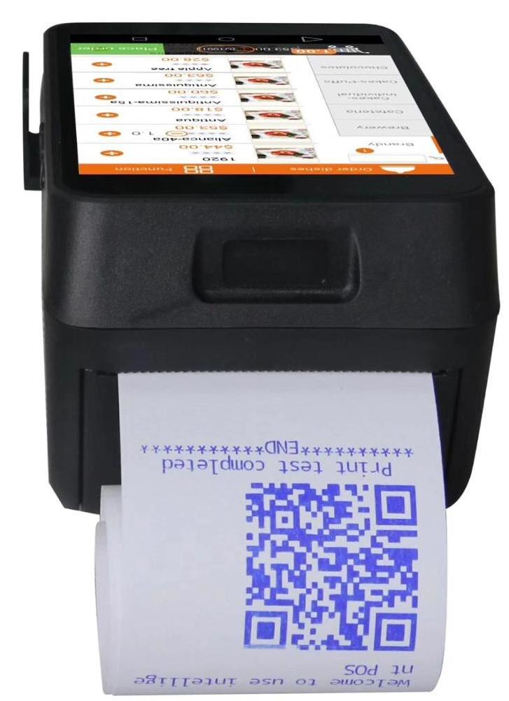 7 Inch Portable All In One Pos Machine based Android Handheld Cash Register with 80mm Printer Good Quality For Retail