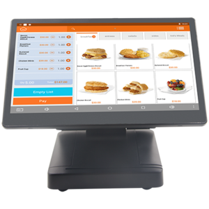 Pos Machine Dual Screen System For Touch Cash Register Machine