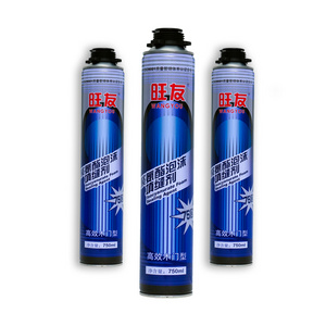 Multi-purpose PU foam pre-foamed polyurethane foam caulk for heat and sound insulating high-grade wooden doors