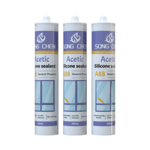 SONGCHEN-A88 General Purpose Acetic silicone sealant,for caulking and sealing