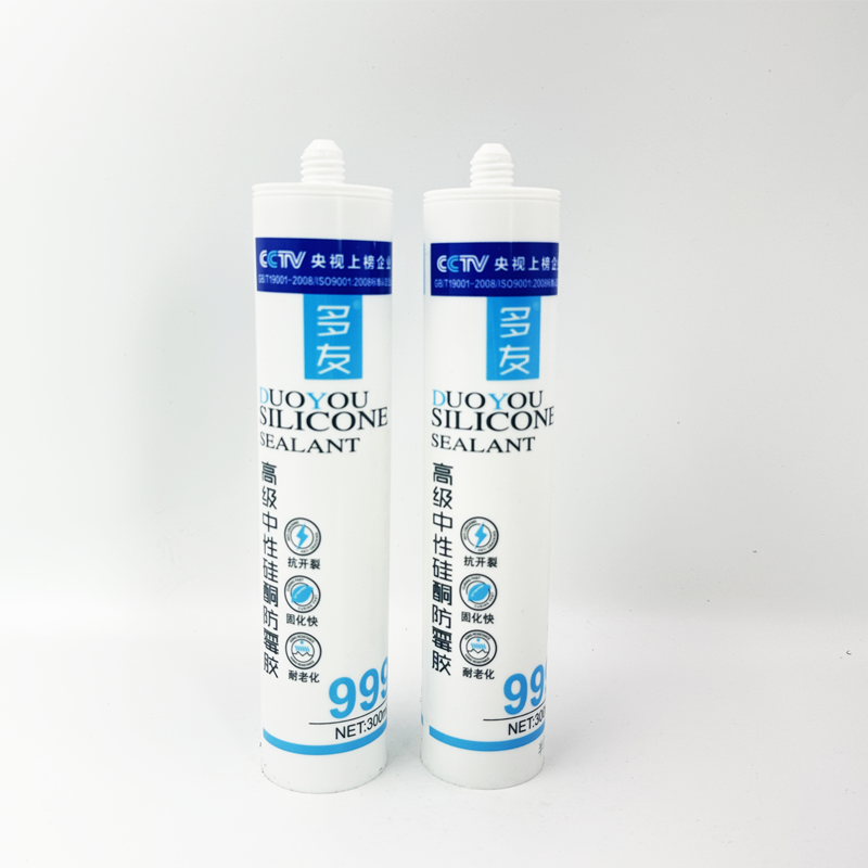 OEM Weatherproof Silicone Sealant Neutral Transparent Silicone Fast Curing Weatherproofing Adhesive for Building Kitchens