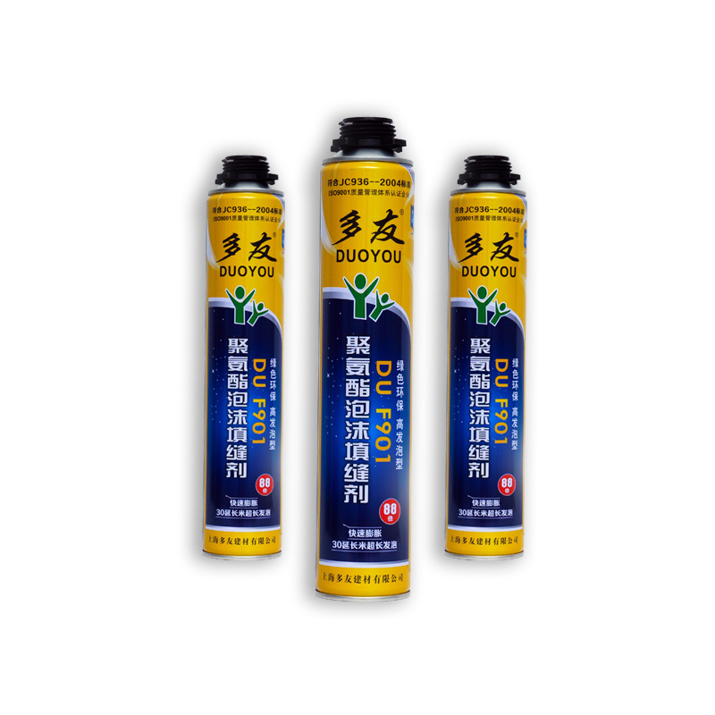 Manufacturer Wholesale Closed Cell Polyurethane Foam Spray Waterproof Insulation Material Expanded Adhesives Sealants