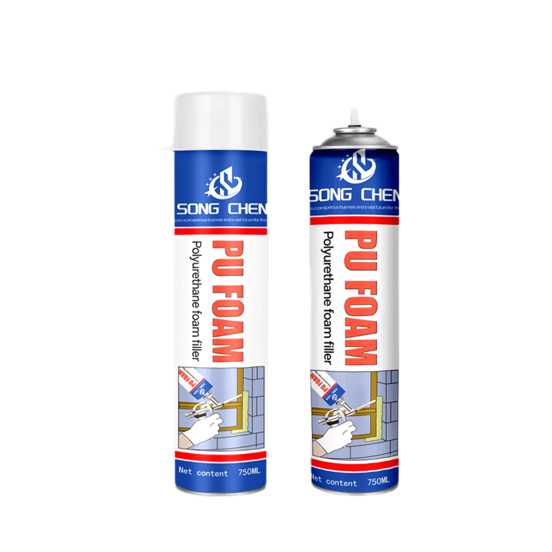 Factory Hot Sale Professional Polyurethane Foam Insulation Spray Liquid Waterproof Fixed Sealant Adhesives & Sealants