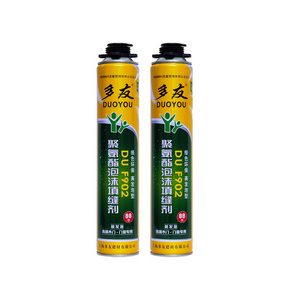 F902 Gun/Tube Spray Polyurethane Foam Caulk Soundproofing Waterproofing Window Door Installations Hole Repairs-for Construction