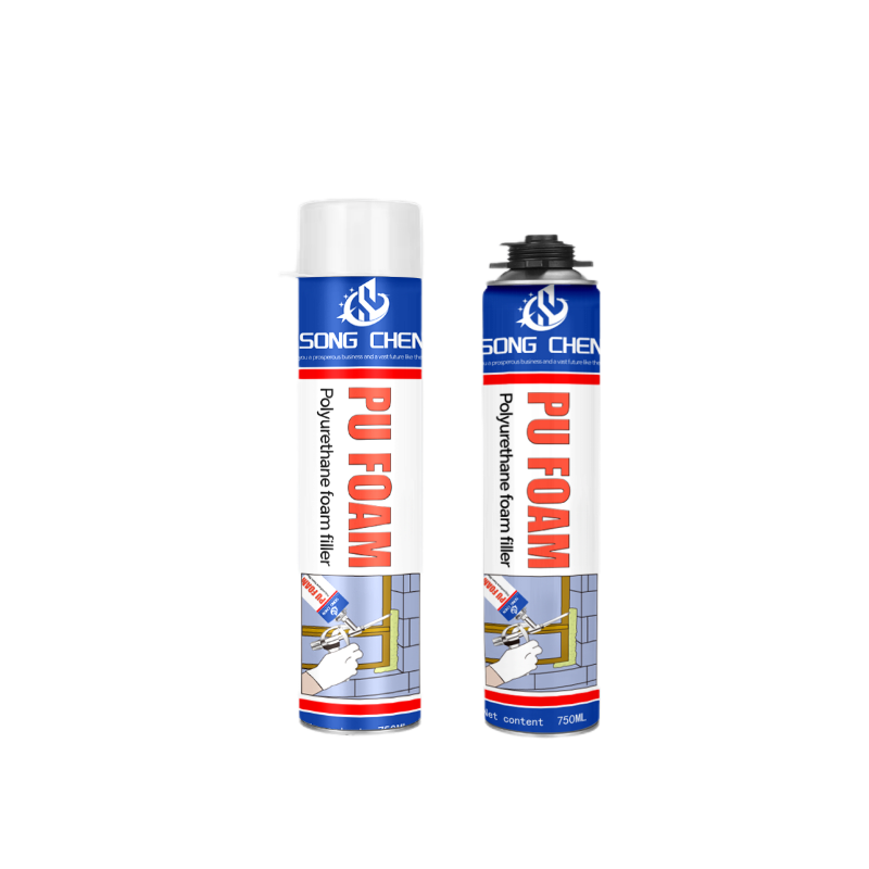 A3 800g 750ml Waterproof and Soundproof Polyurethane Spray Foam Caulk Construction Foam PU foam for Windows and Doors