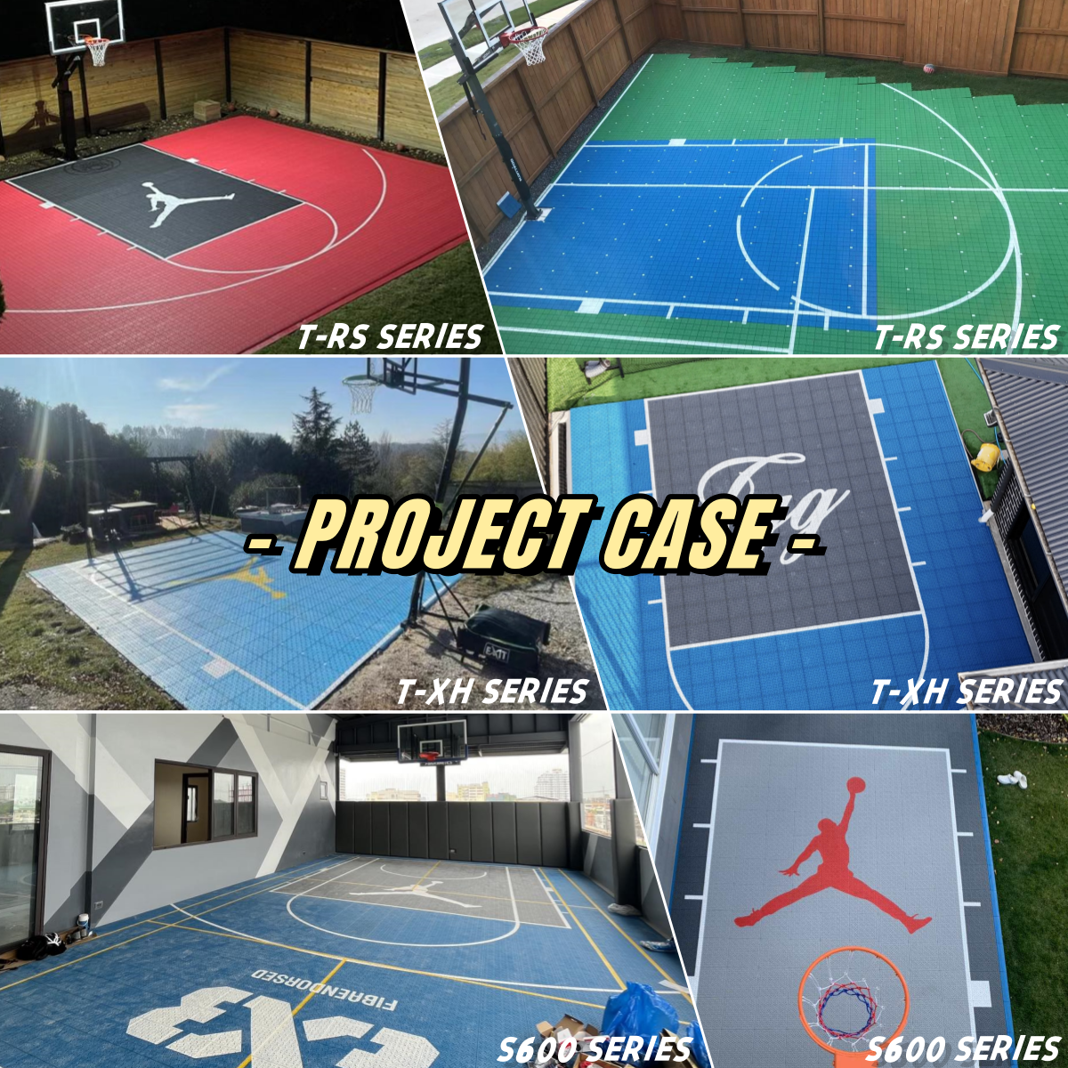 10 Years Warranty Mobile Diy Logo Outdoor Basketball Pickleball Court Eco-friendly Interlocking Sports Flooring Mat