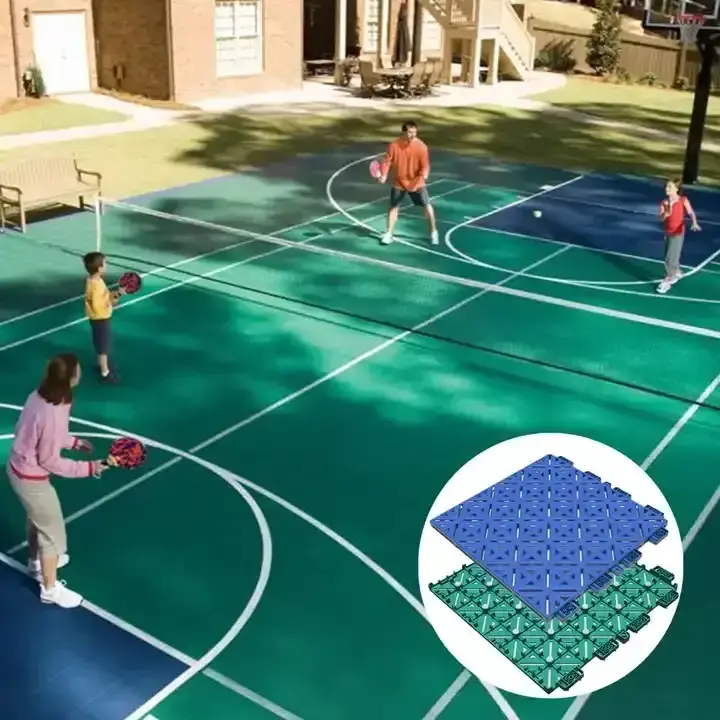 Fences sports event floor covering basketball design for indoor outdoor sport futsal court flooring  rubber mat carpet tiles