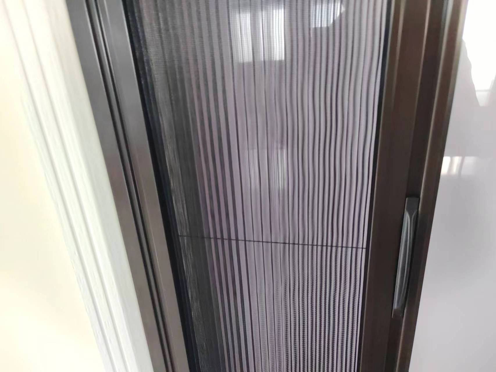 discount price China aluminum frame door screen/mosquito net door curtain, diy sliding screen door