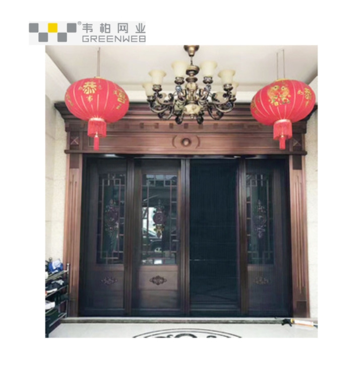 low price trackless aluminium alloy frame plisse anti-mosquito sliding window and door