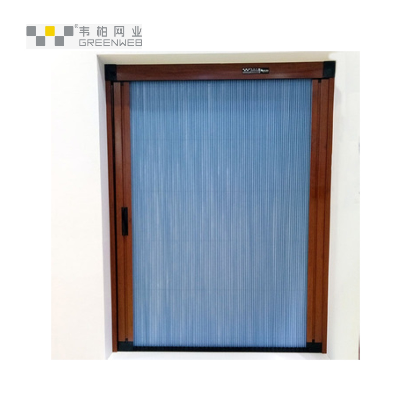 trackless window and door security insect door sliding pleated retractable fly screen