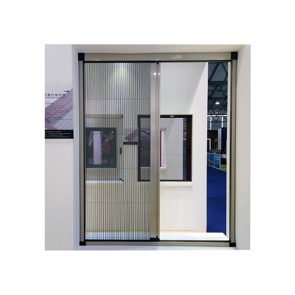 stackable magnetic fly screen aluminium mosquito net doors and windows