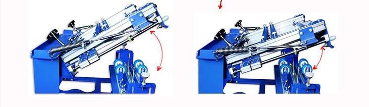 Curved Screen Printing Machine for Bottle Cylindrical Screen Printing Machine