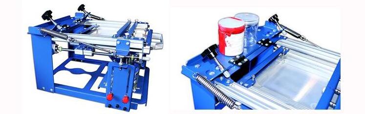 Curved Screen Printing Machine for Bottle Cylindrical Screen Printing Machine