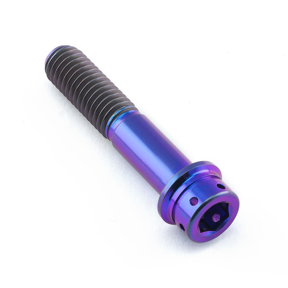 Titanium Parallel Socket Cap M8X(1.25Mm)X50Mm 45Mm 30Mm 25Mm 20Mm Anodised Grade 5 Allen Key Hex Socket Head Cap Titanium Bolt