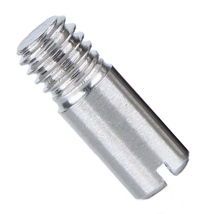 Factory Direct 304 Stainless Steel Din 427 Slotted Headless Screws Parallel Dowel Pin With External Thread