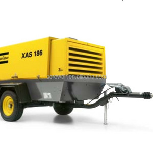 Atlas Copco mobile air compressor XAS186C XATS156C XAHS166C for sand blasting