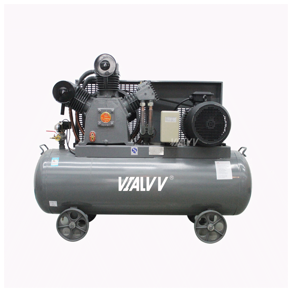 Low noise high quality 7.5KW 11KW 15KW three 3 cylinder piston air compressor pump 4kw big piston air compressor prices for sale