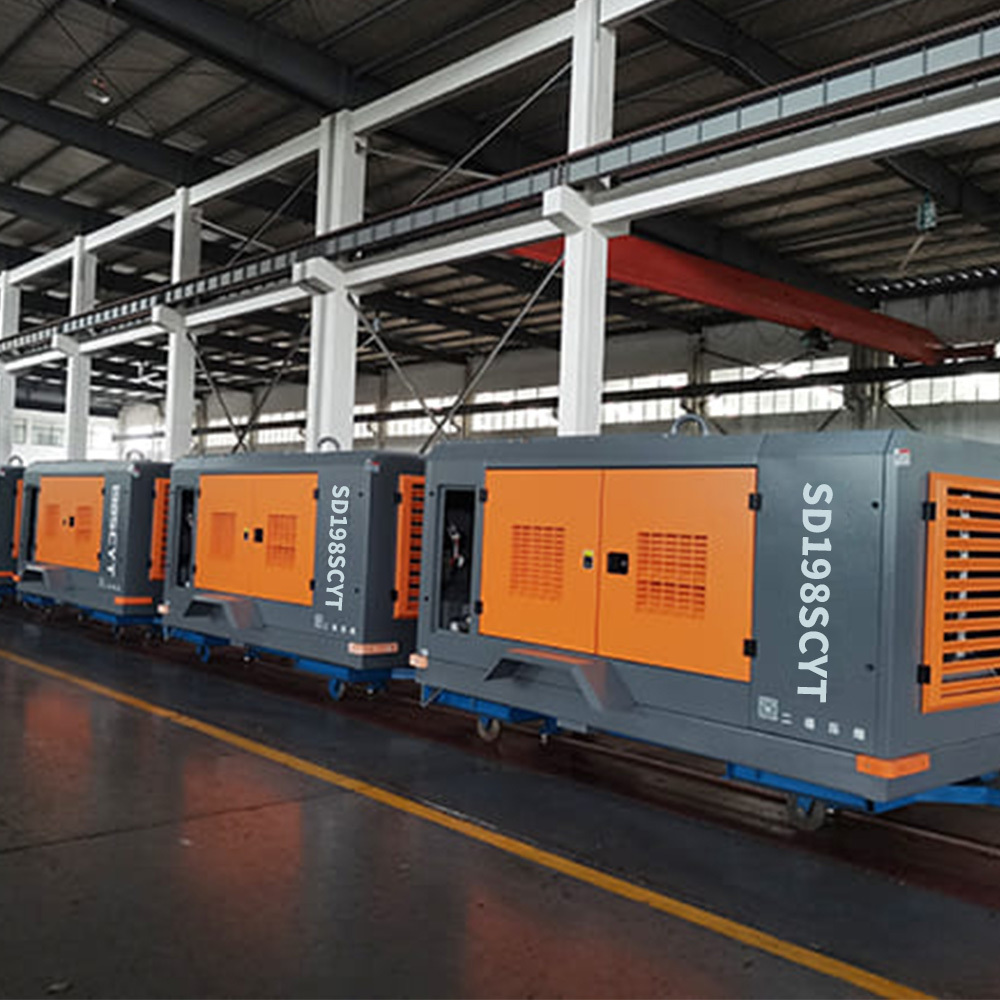 20m3 20bar 700cfm Cummins mining air compressor 20 bar 700 cfm Cummins diesel engine screw air compressor price aircompressor