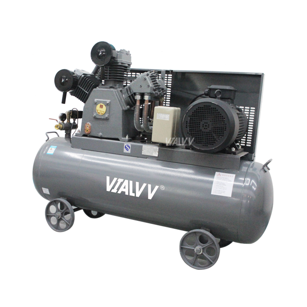 Low noise high quality 7.5KW 11KW 15KW three 3 cylinder piston air compressor pump 4kw big piston air compressor prices for sale