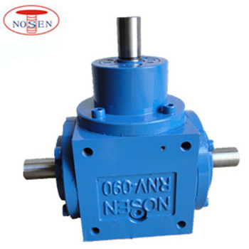 90 Degree Right Angle 20mm 25mm Input Output Shaft Helical Gearbox