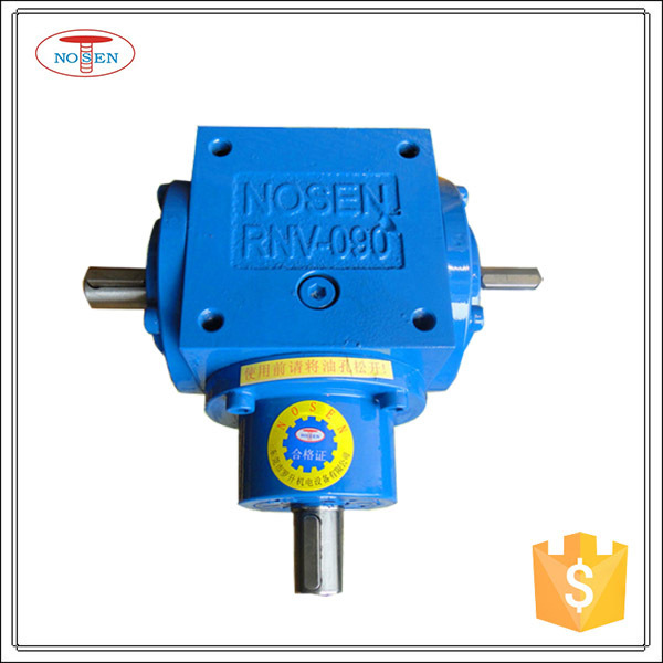 Big Torque Right Angle Bevel Gearbox with Ratio 1:1 / high speed reduction gearbox