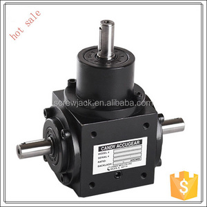 3: 1 ratio gearbox 90 degree gearbox motorized drive bevel gearbox