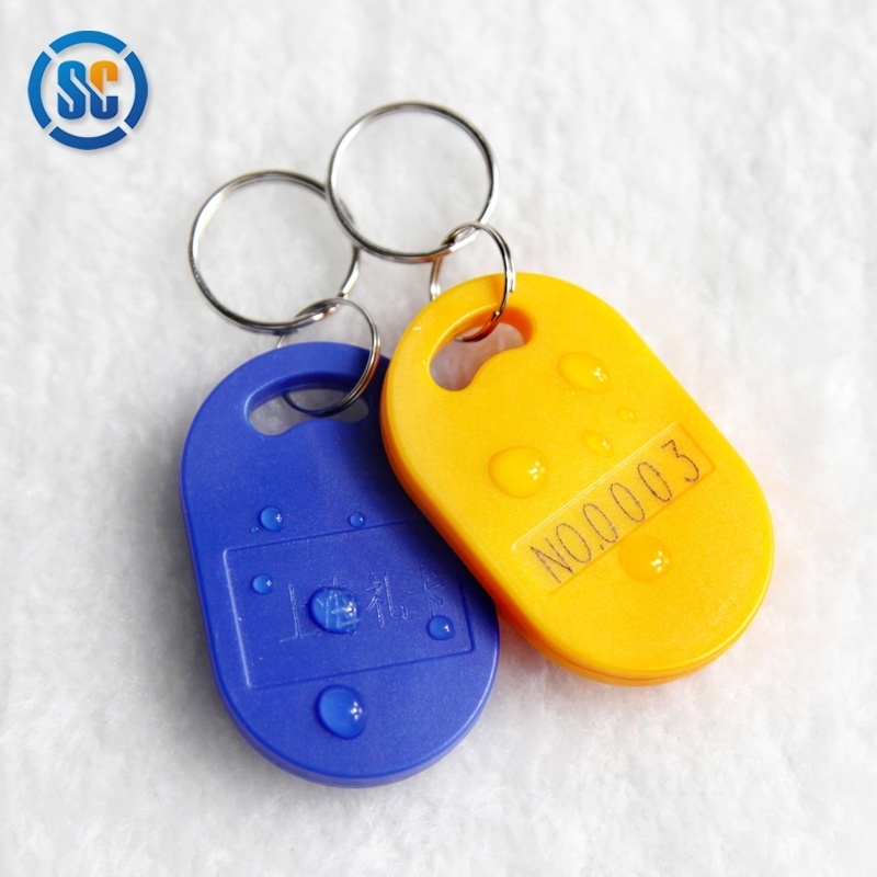 Factory Direct Supply  colorful 125khz  rfid  smart key fob  Door Entry Access Control card rfid key fob