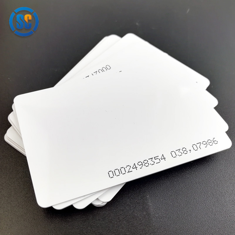 Quality Wholesale Large Inventory  Printer Direct Printed Blank PVC Inkjet Coated Card Name Card Business credit card