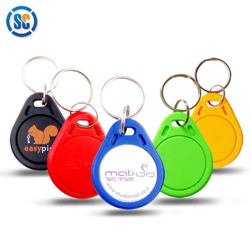 Sencan 125KHz/13.56mhz  RFID Key Fob Proximity ID Card for Door Entry Access Control System for Security Lock Wholesale