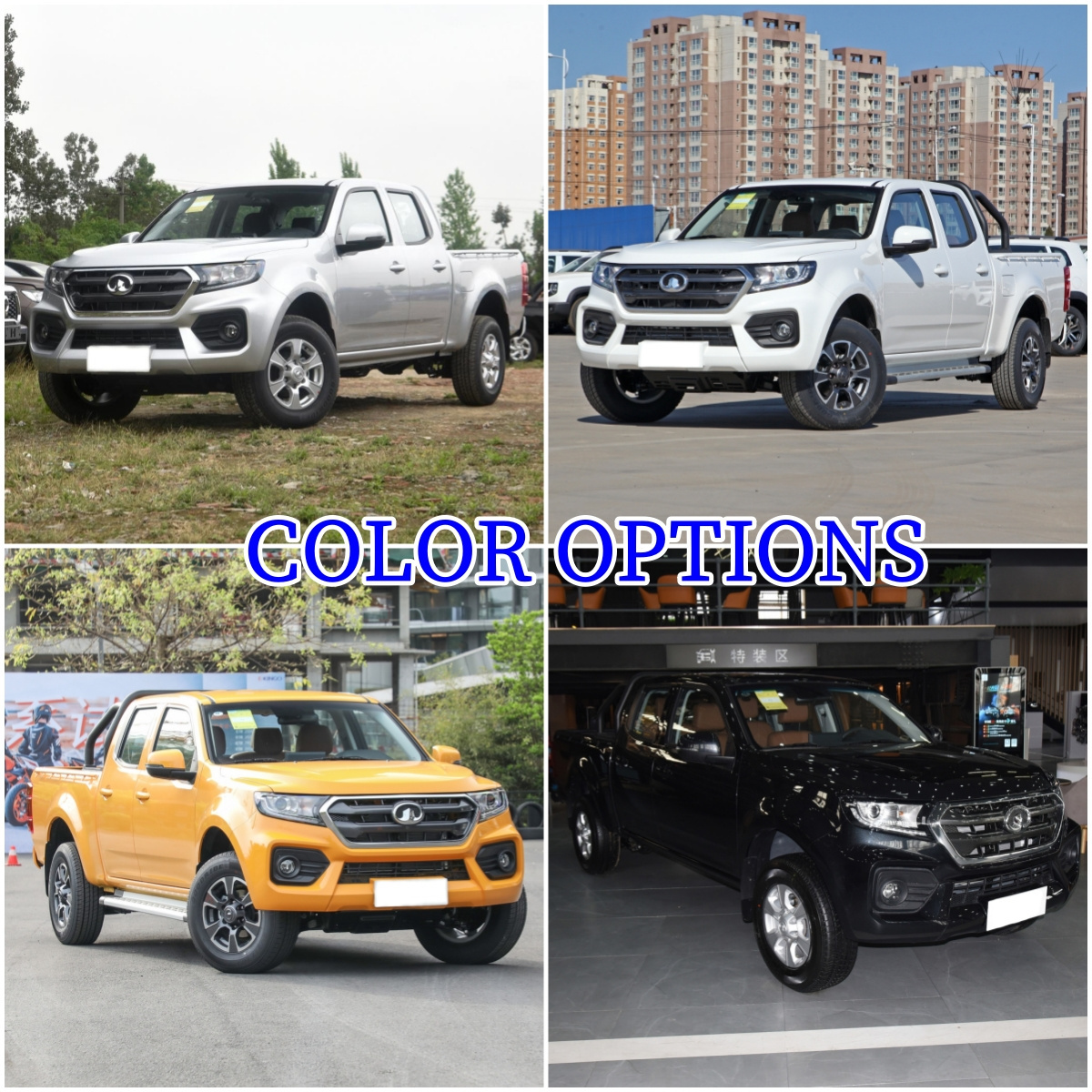 Gwm Great Wall Wingle 7 Pick Up Chinese Pickup Truck New Cars Petrol Cars Pickup Truck Diesel 4x4 Gasoline Car Gas Trucks