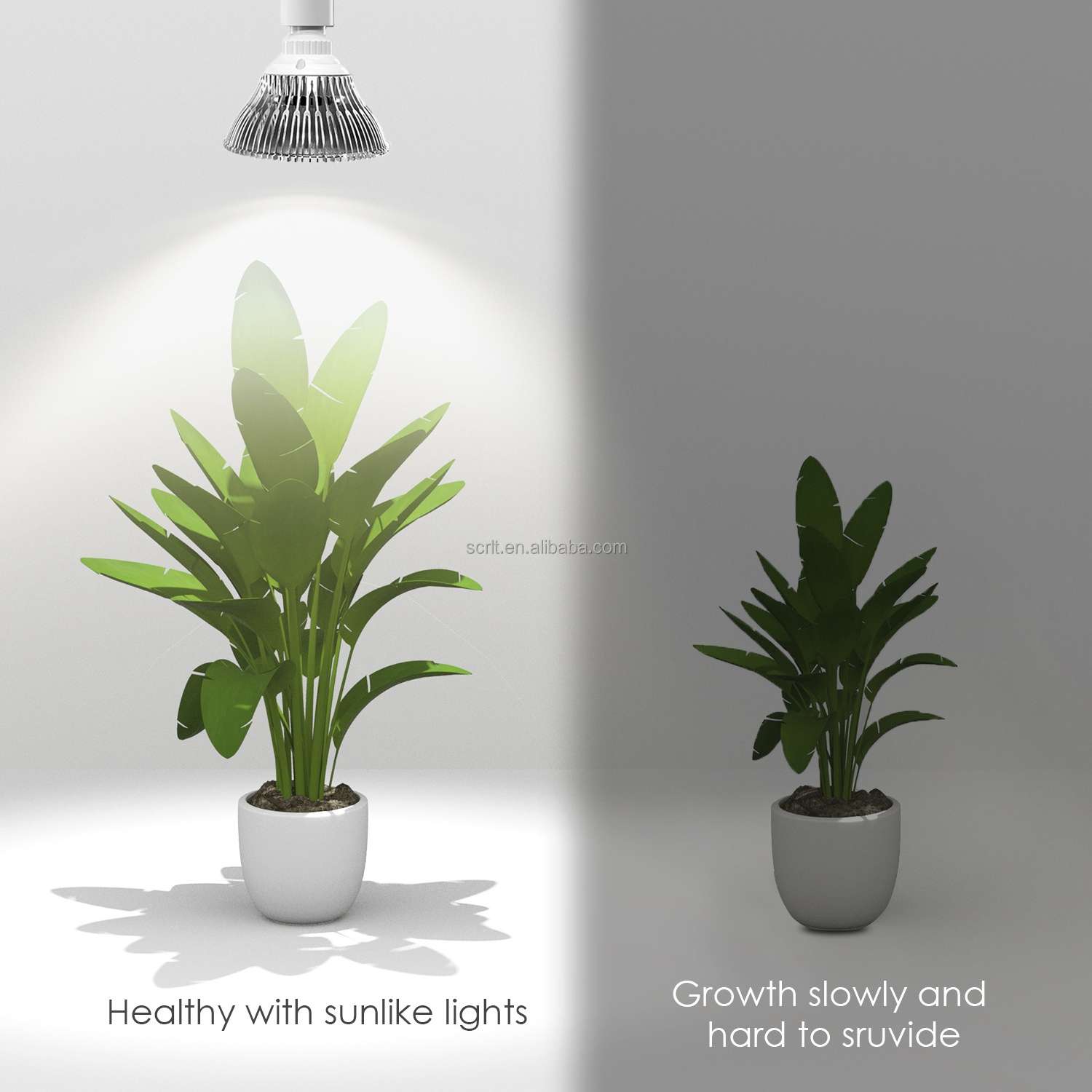 E27 full spectrum samsung grow light hydroponics grow 25W with UV led plant light bulb