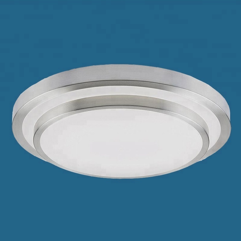 Double-Deck Flush Mount Ceiling Roof Light White Acrylic Light Cover