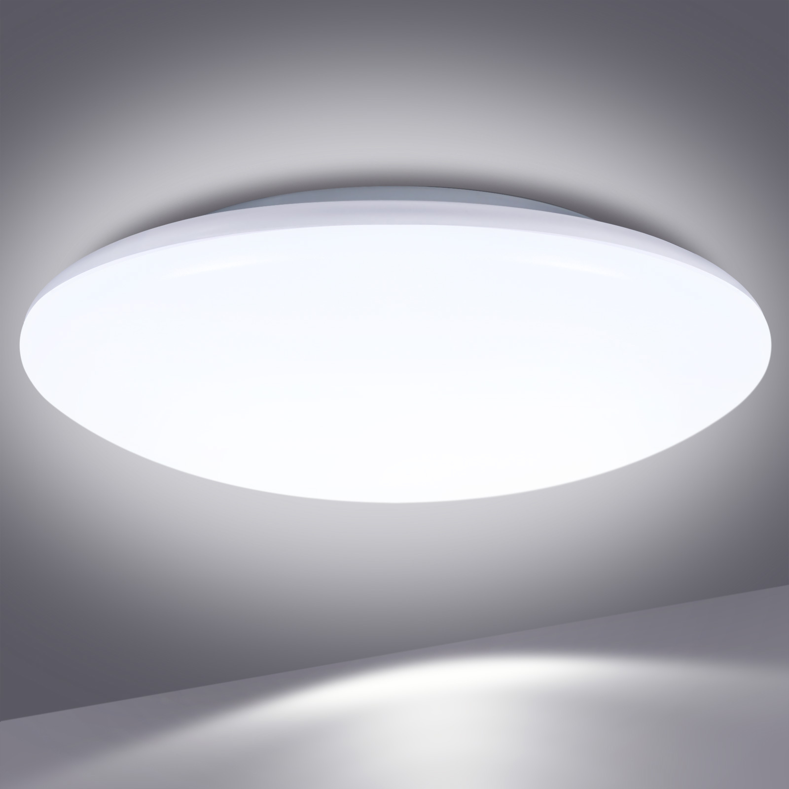 IMVSINCERE LED mounted flush ceiling light 24W IP65 bathroom ceiling lamp Sauna room Anti-fog Anti-mosquito waterproof