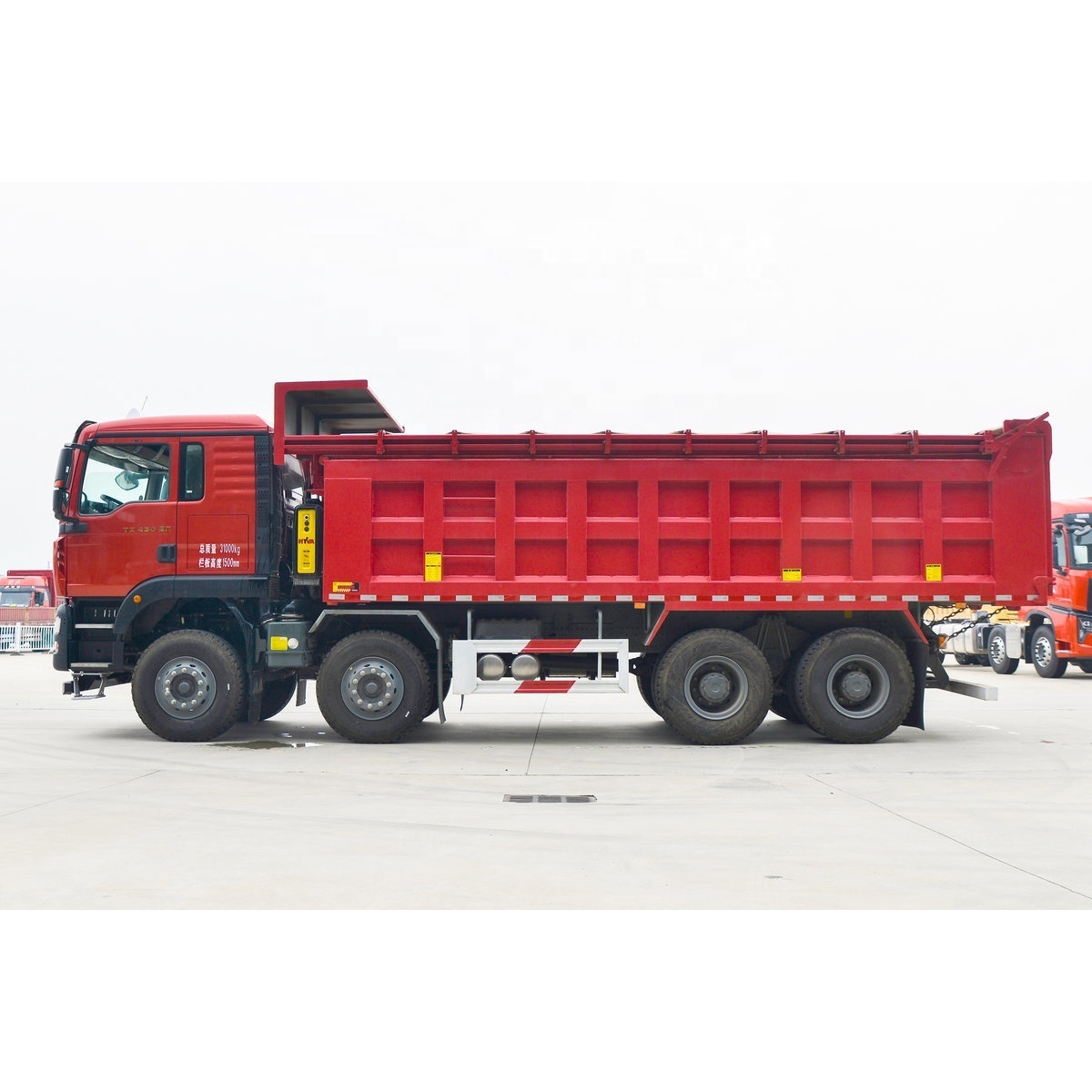 SINOTRUK HOWO TX heavy truck 430 horsepower 6.8m 40 ton mining 12 wheel 8X4 howo dump trucks