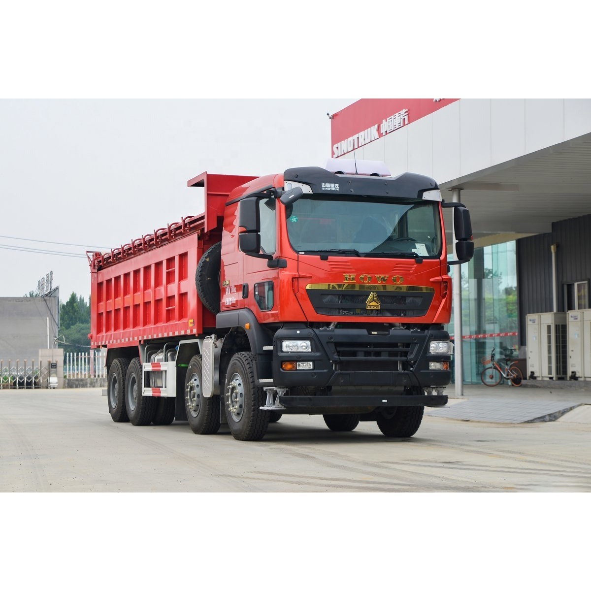 SINOTRUK HOWO TX heavy truck 430 horsepower 6.8m 40 ton mining 12 wheel 8X4 howo dump trucks