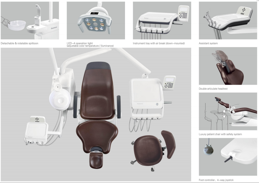 Dental Surgery Dental Chair Suntem-307 Fully Automated Dental Implant Unit